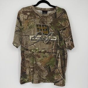 NASCAR Chase Authentics Realtree Camo Dale Jr. 88 Short Sleeve Shirt